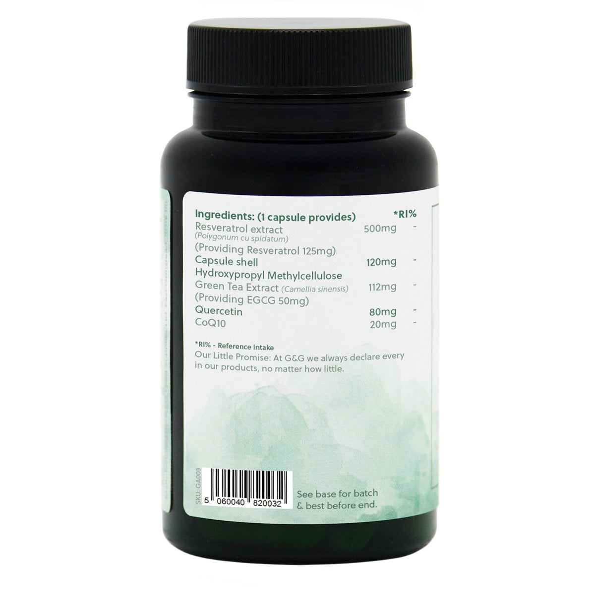 Resveratrol Complex - 60 Vegan Capsules
