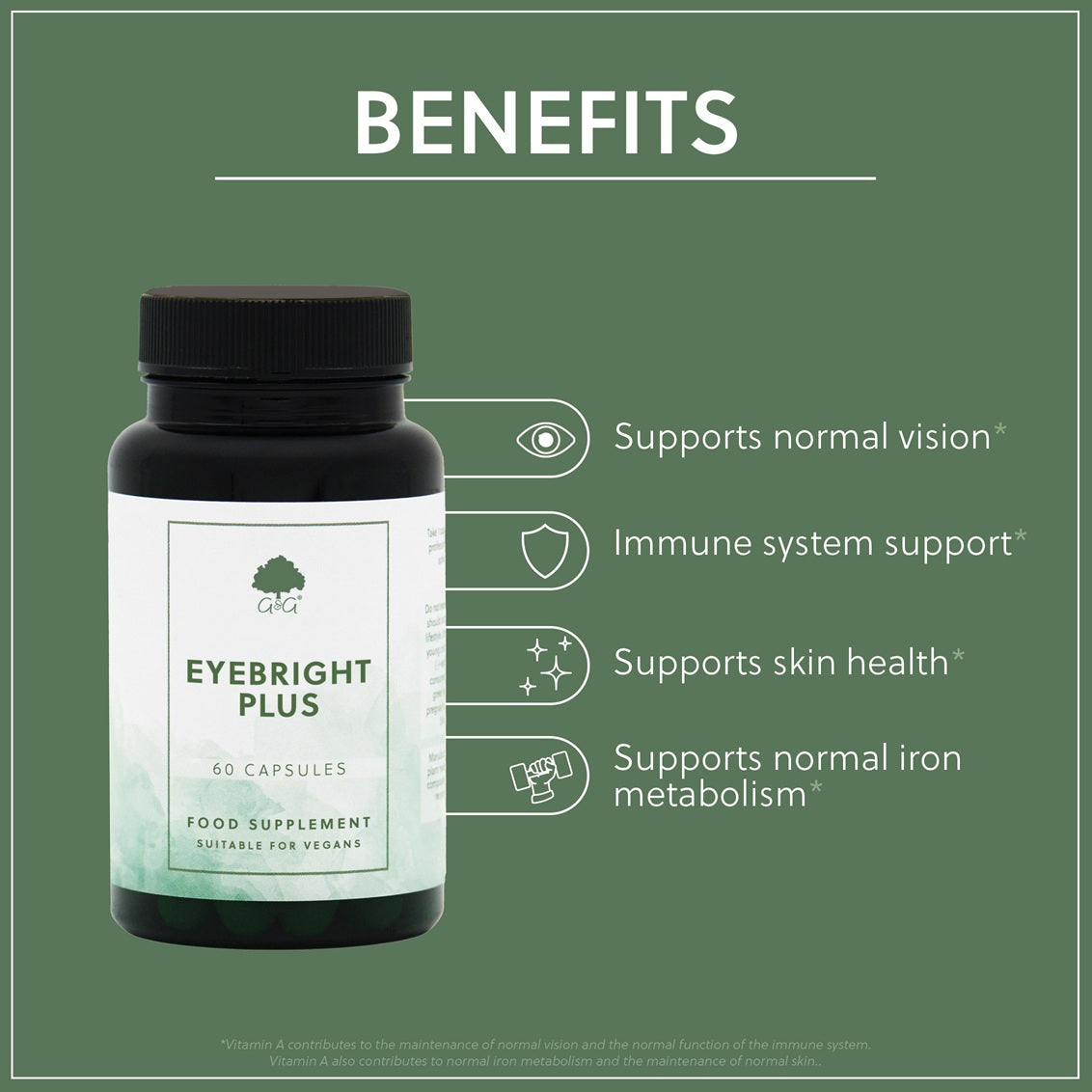 Eyebright Plus - 60 Vegan Capsules