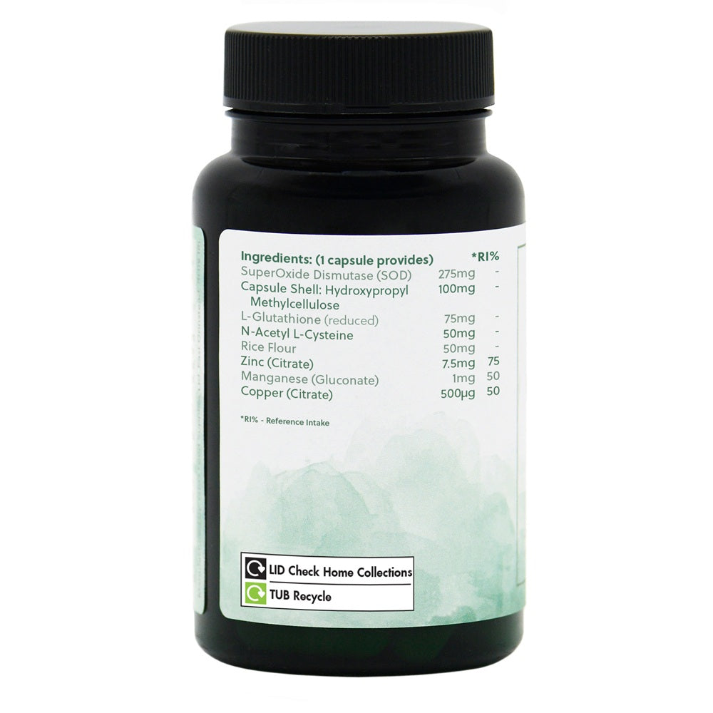 SOD Plus  (Superoxide dismutase) - 60 Vegan Capsules