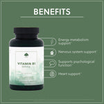 Vitamin B1 Thiamine HCl 500mg - 90 Vegan Capsules
