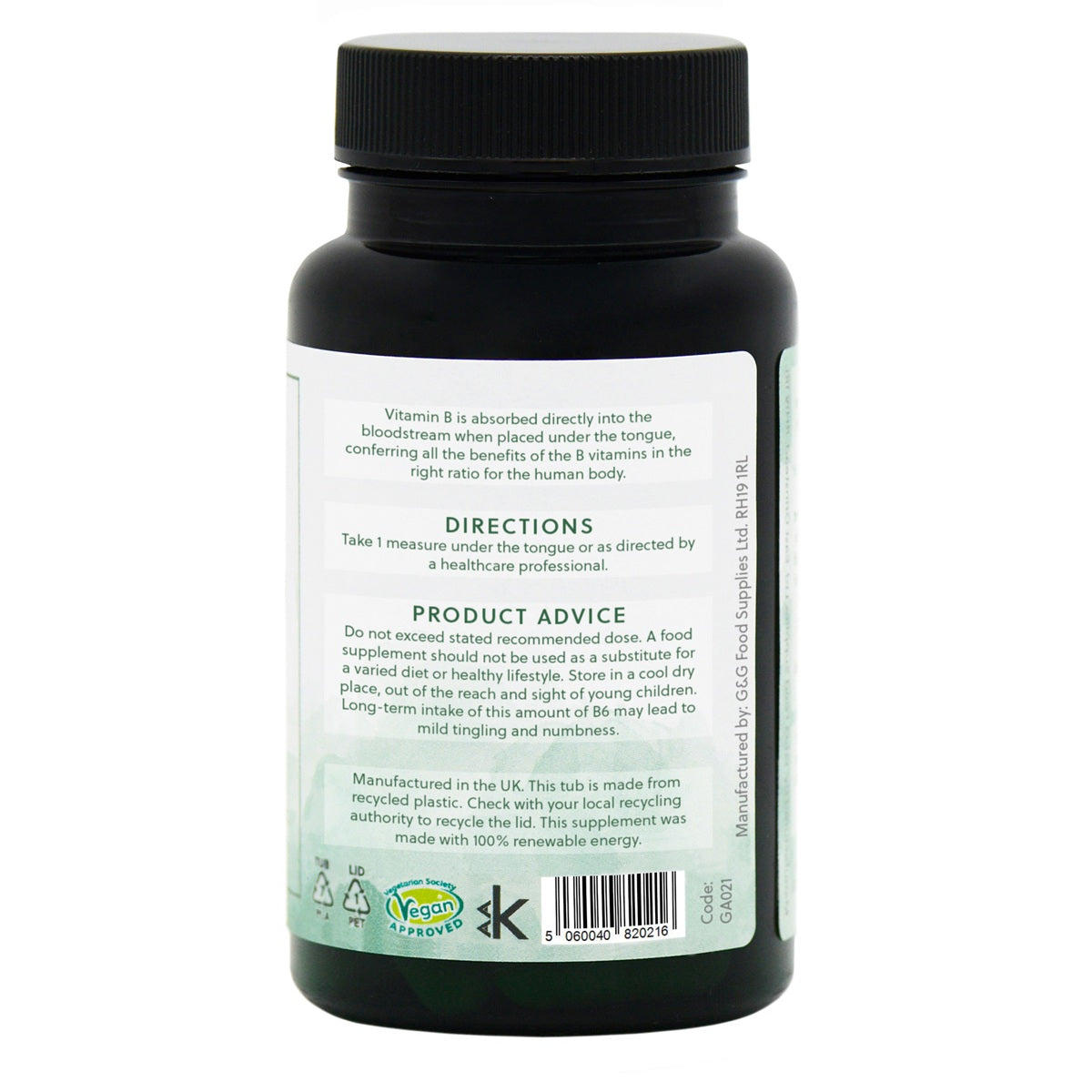 Vitamin B Complex Drink Powder - 50g Powder