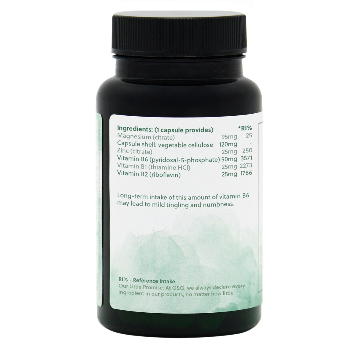 Vitamin B6 Complex (P5P) - 30 Vegan Capsules