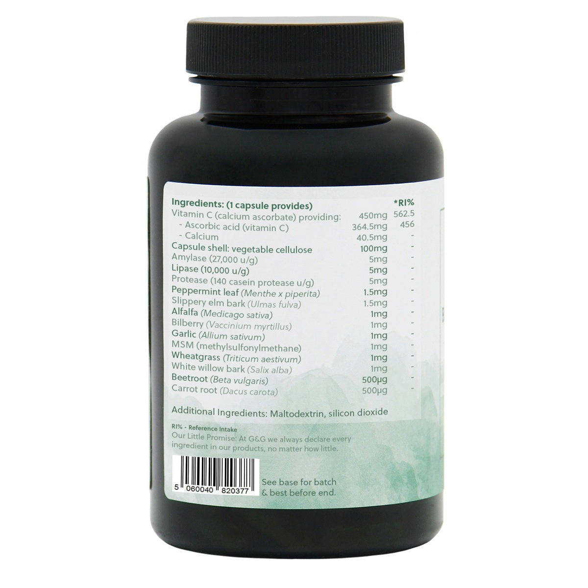 pH Friendly Vitamin C - 120 Vegan Capsules