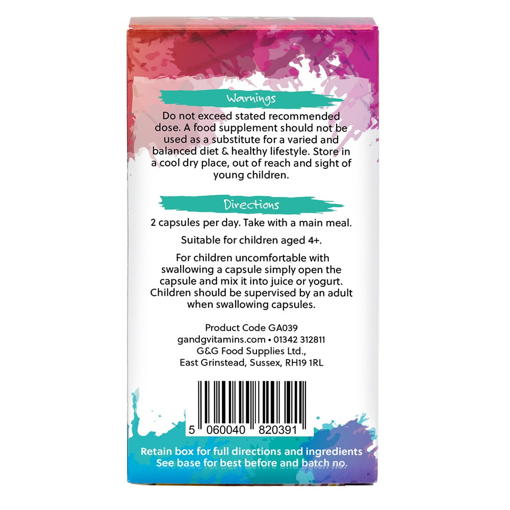 Kids Rainbow Food - 120 Children's Capsules