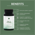 Zinc & Copper - 60 Vegan Capsules