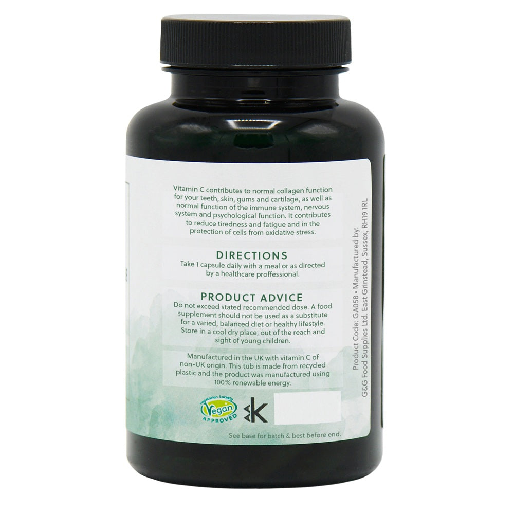 Vitamin C Complex 1000mg - 120 Vegan Capsules
