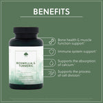 Boswellia & Turmeric with Vitamin D - 90 Vegan Capsules