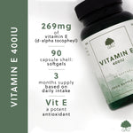 Vitamin E 400iu - 90 Softgels