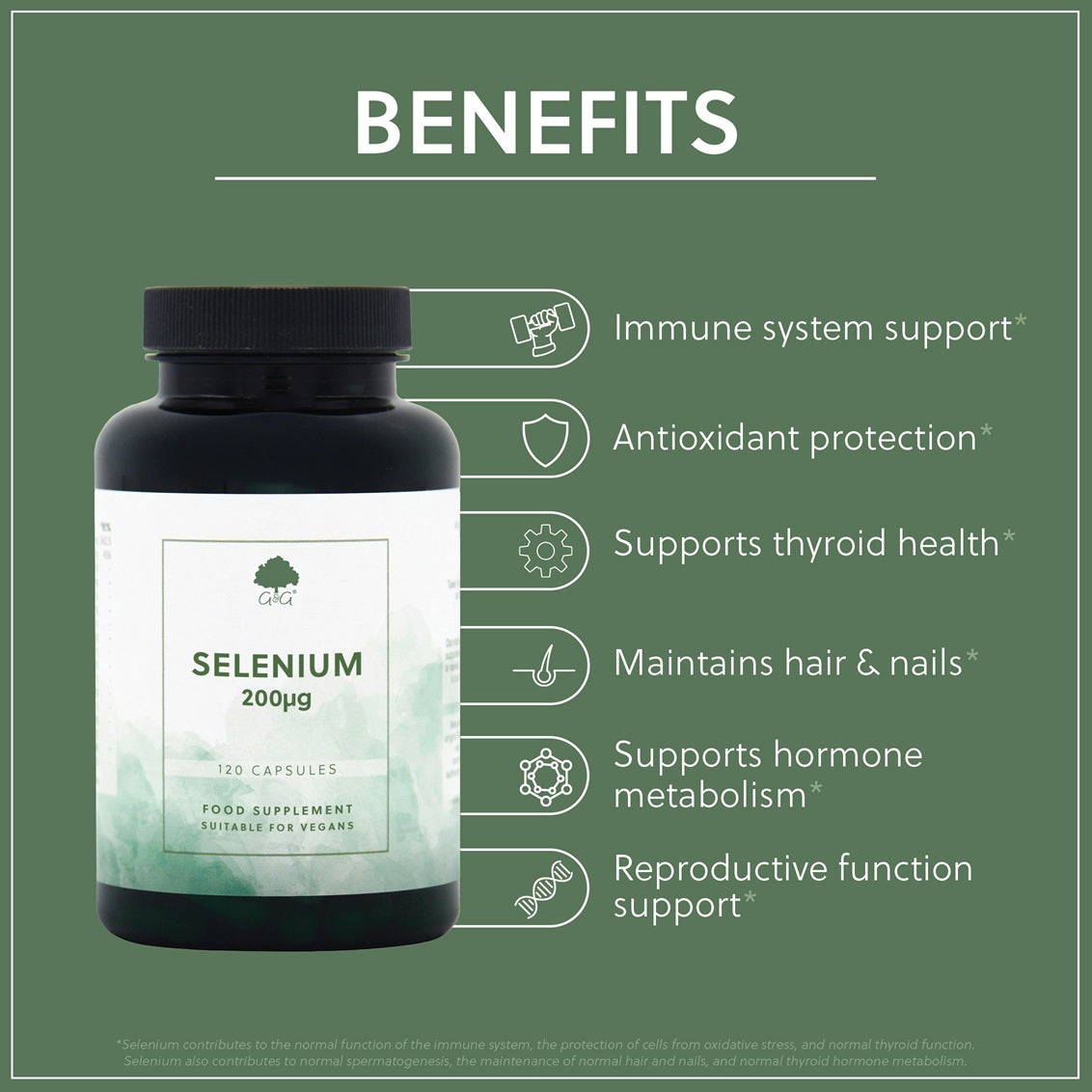 Selenium - 120 Vegan Capsules
