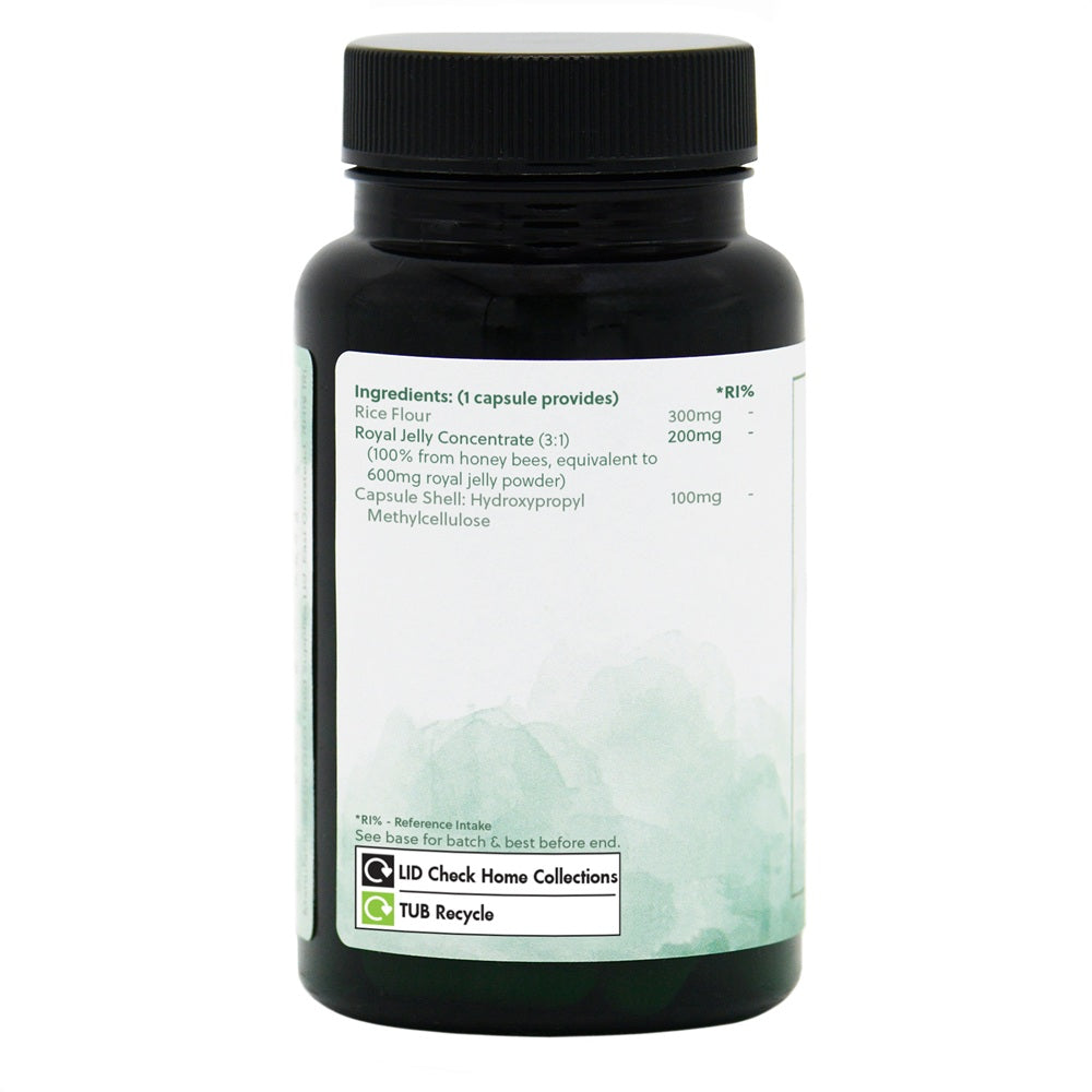 Royal Jelly 600mg - 60 Capsules