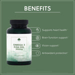 Omega 3 Fish Oil 3000mg - 90 Softgels
