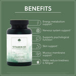 Vitamin B3 Nicotinamide 500mg - 120 Vegan Capsules