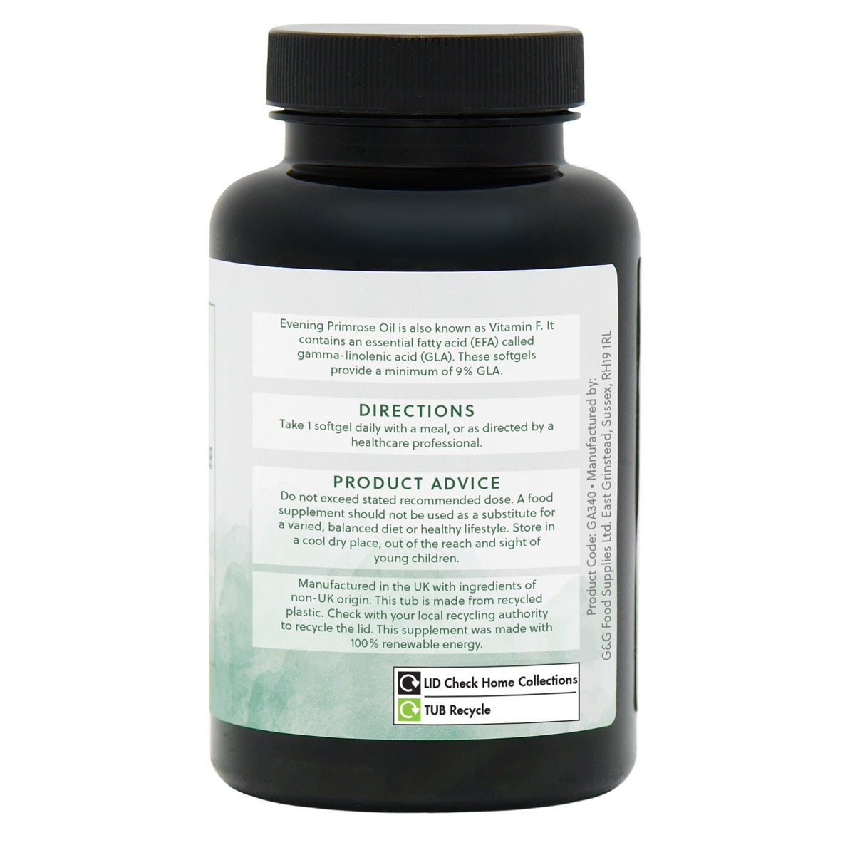 Evening Primrose Oil 1000mg - 60 Softgels