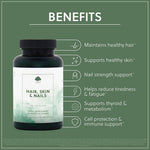 Hair, Skin & Nails - 120 Vegan Capsules