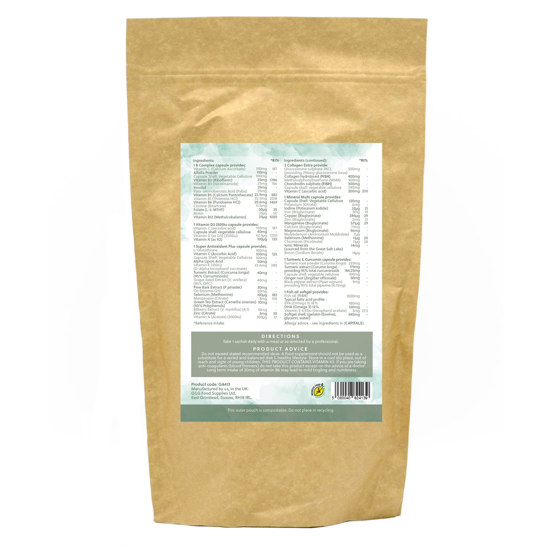 Flexi Pack - 28 Day Supplement Pack