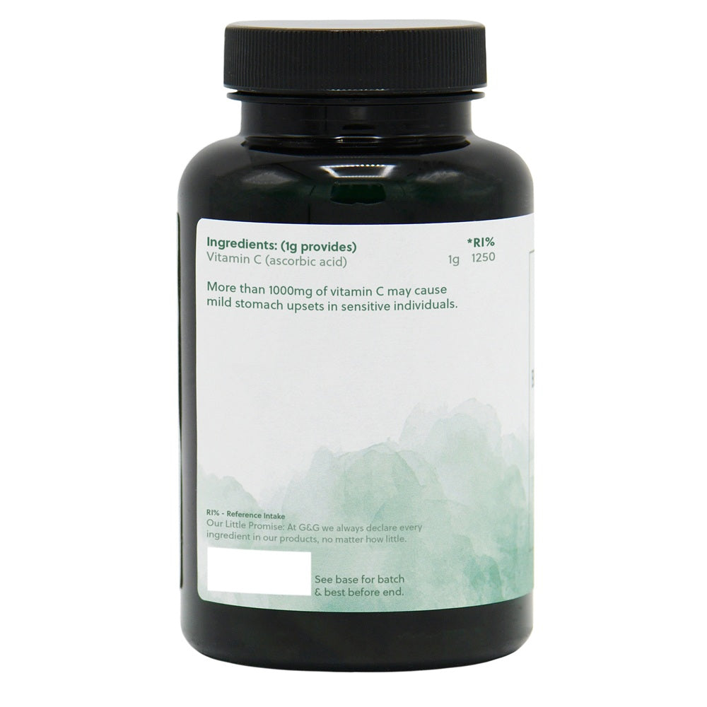 Vitamin C Pure Powder - 150g Vegan Powder