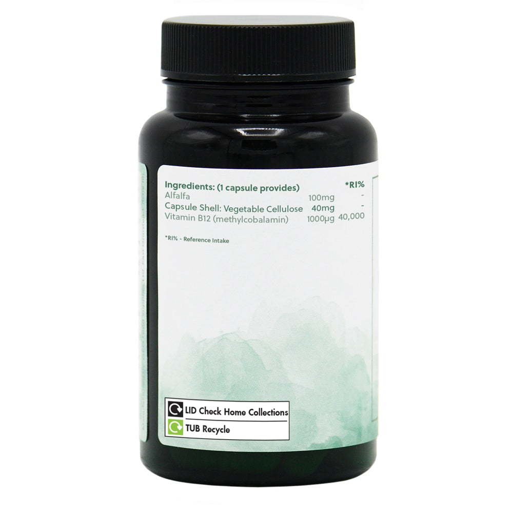 Vitamin B12 1000mcg - 120 Vegan Capsules