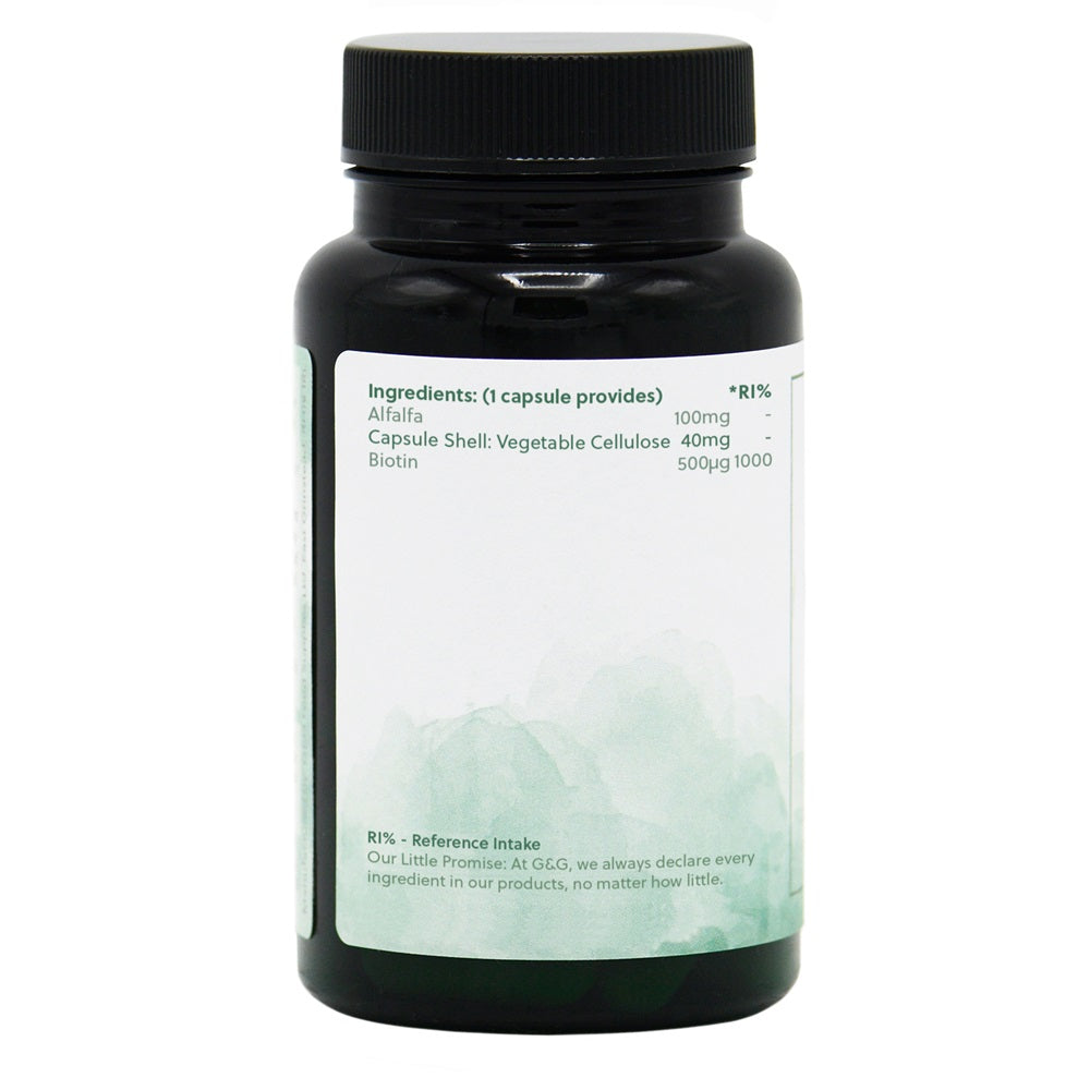 Biotin 500mcg - 120 Vegan Capsules
