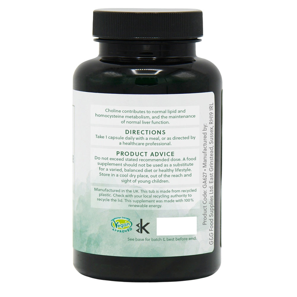 Choline & Inositol  - 120 Vegan Capsules
