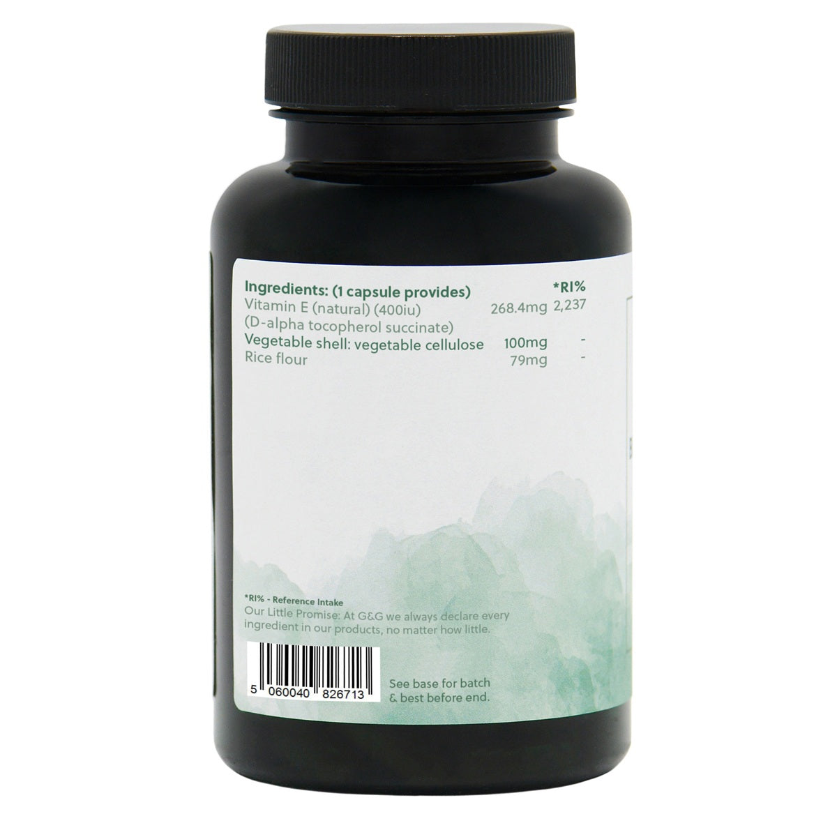 Vitamin E 400iu - 120 Vegan Capsules