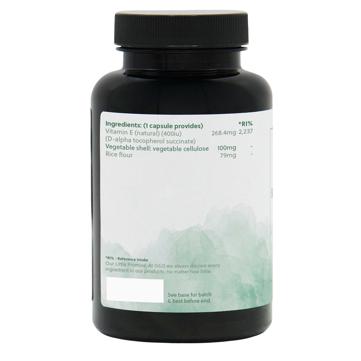 Vitamin E 400iu - 120 Vegan Capsules