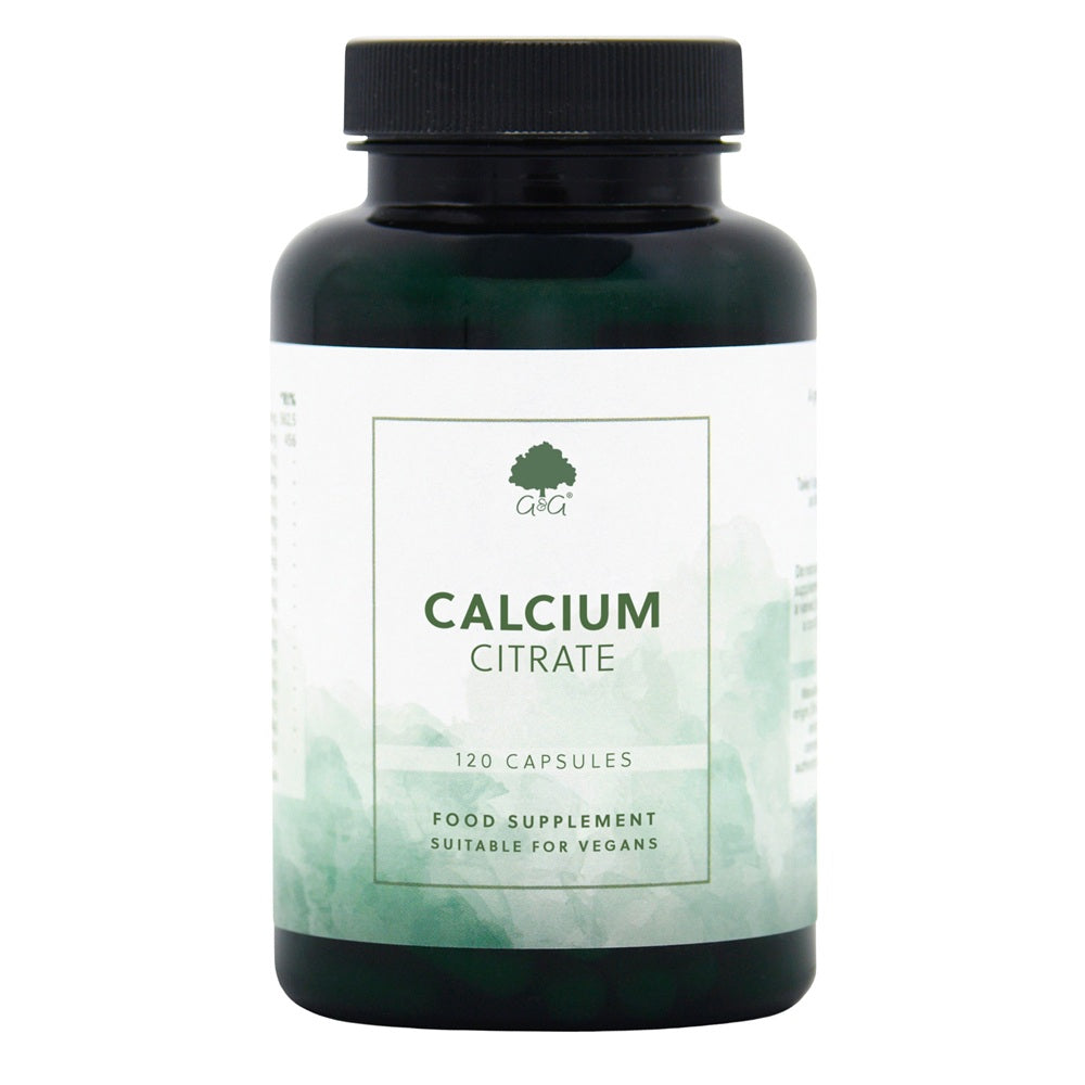 Calcium Citrate 200mg - 120 Vegan Capsules