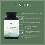 Magnesium Citrate 125mg - 90 Vegan Capsules