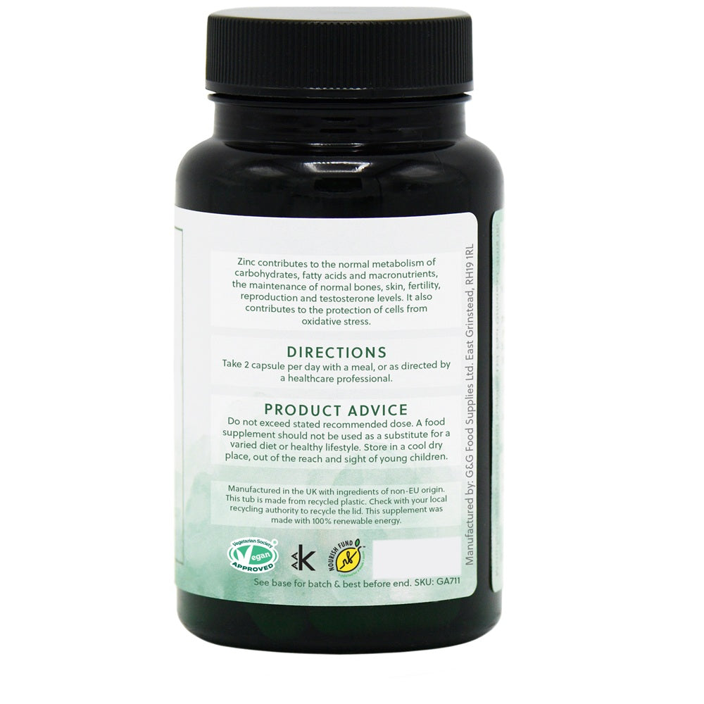 Zinc Picolinate 22mg - 120 Vegan Capsules