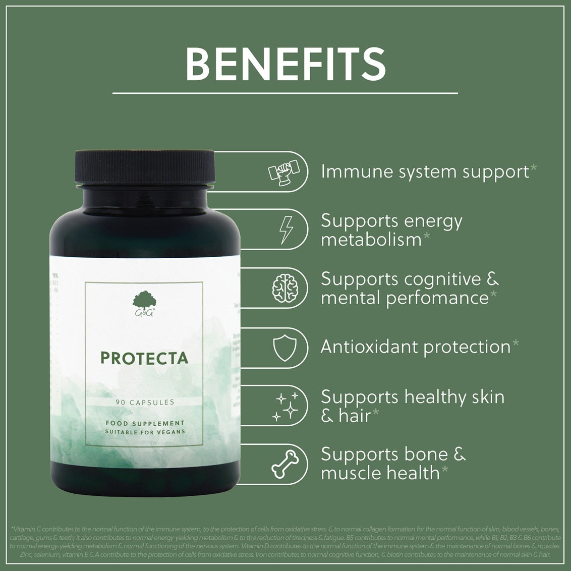 Protecta Immune Formula - 90 Vegan Capsules