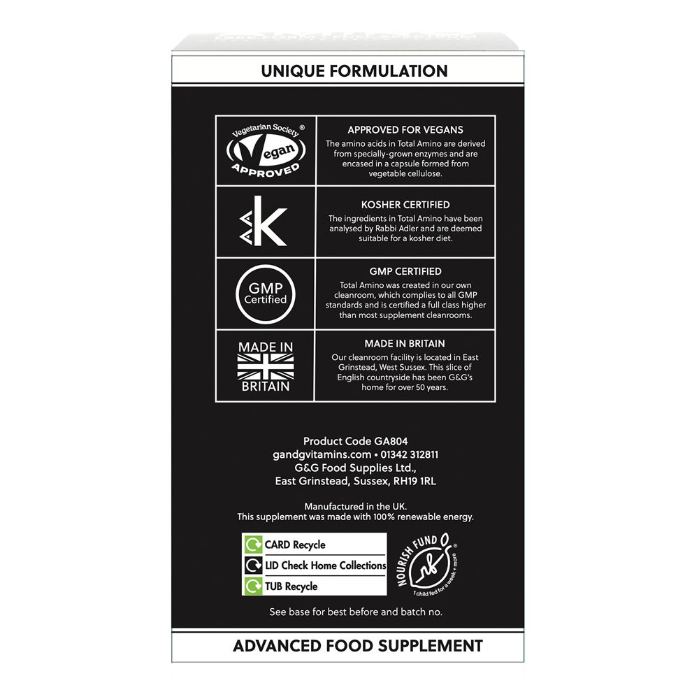 Total Amino - Full Spectrum Amino Acids - 120 Capsules