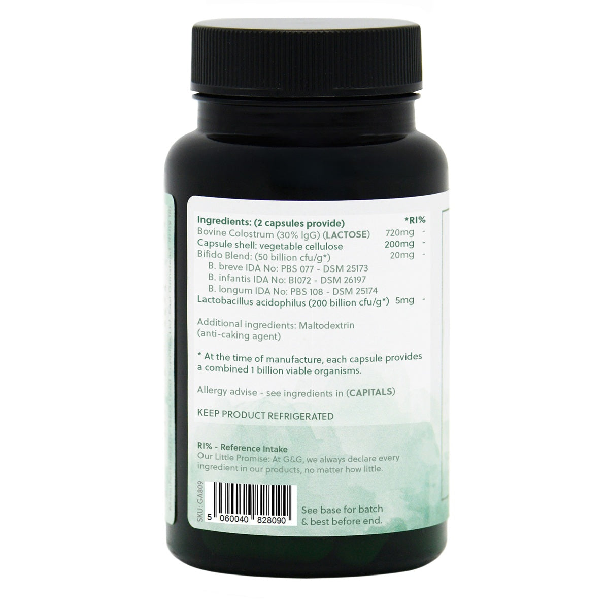 Bovine Colostrum Plus - 60 Capsules