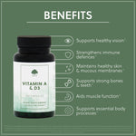 Vitamin A & D3 - 120 Vegan Capsules