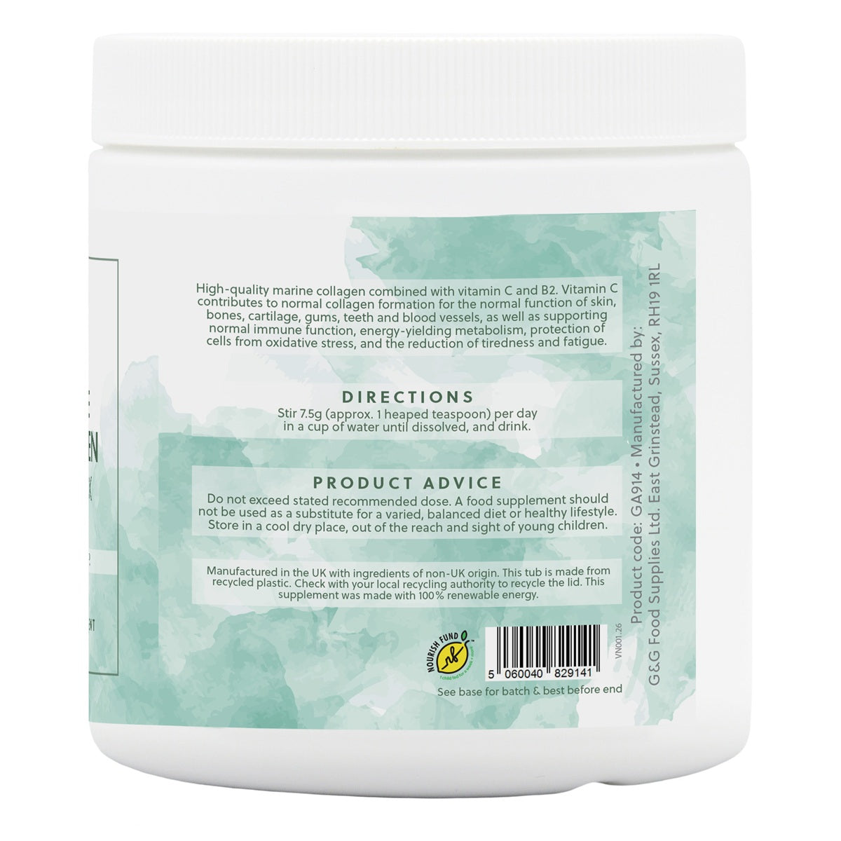 Marine Collagen Drink Mix - Orange Flavour