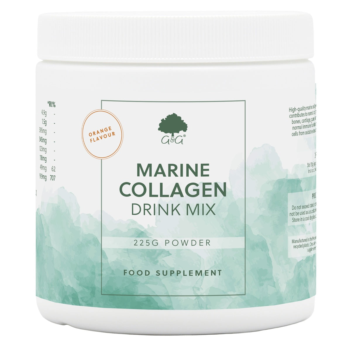 Marine Collagen Drink Mix - Orange Flavour