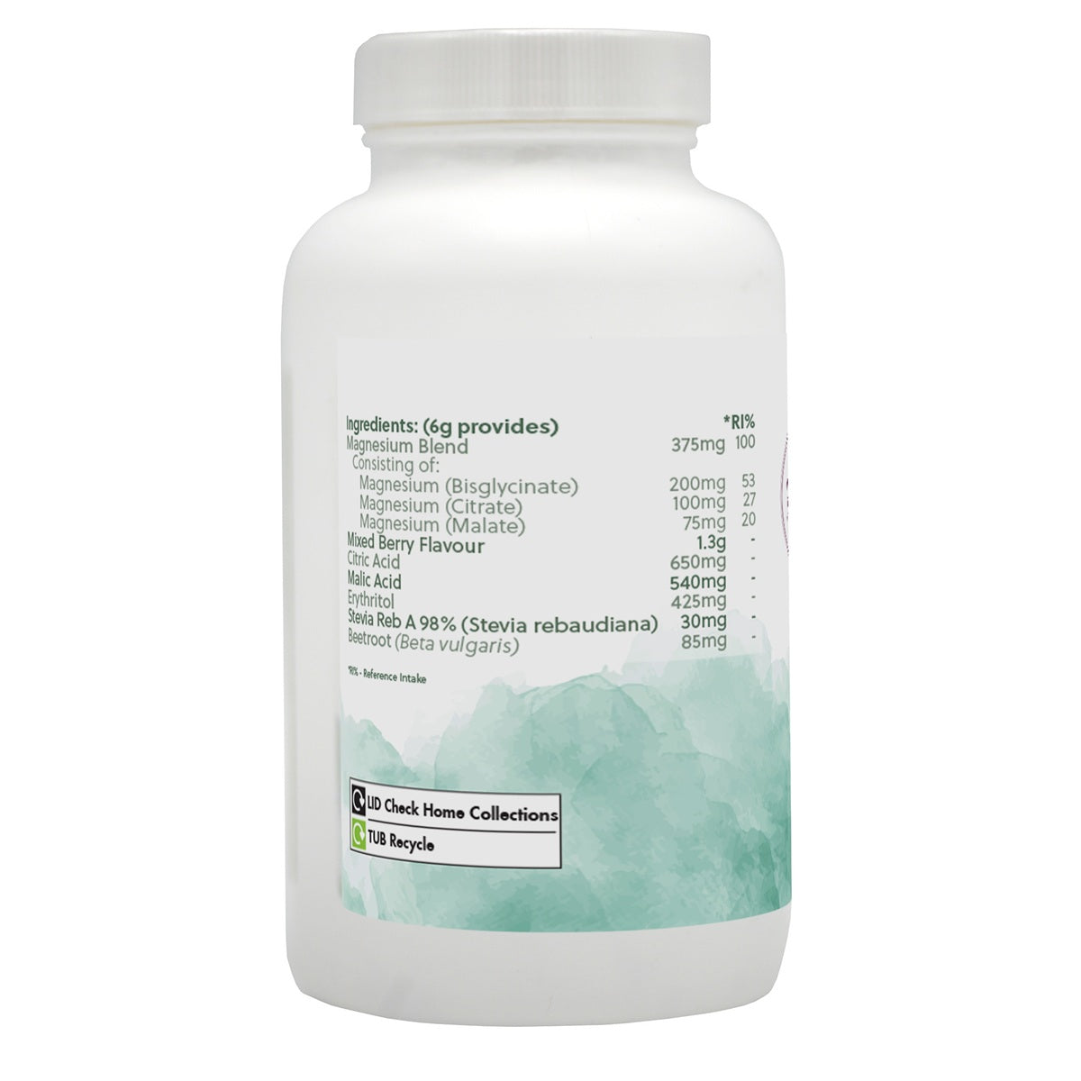 Triple Magnesium Drink Powder - Berry Flavour - 189g
