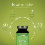 Meno - Menopause Multivitamin - 60 Vegan Capsules