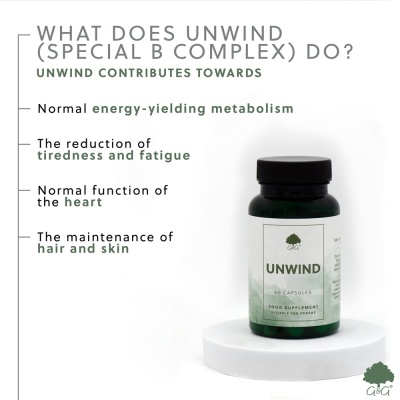 Unwind (Special B Complex) - 60 Vegan Capsules