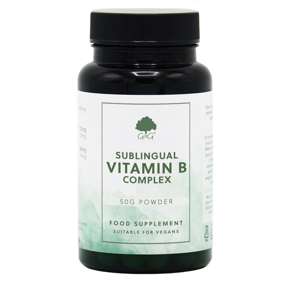 Sublingual Vitamin B Complex - 50g Powder