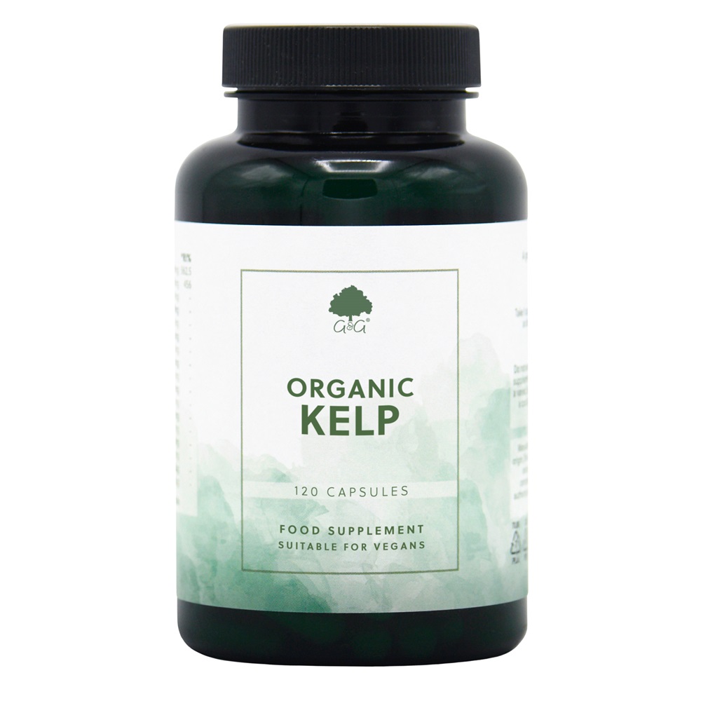 Organic Kelp 500mg - 120 Vegan Capsules