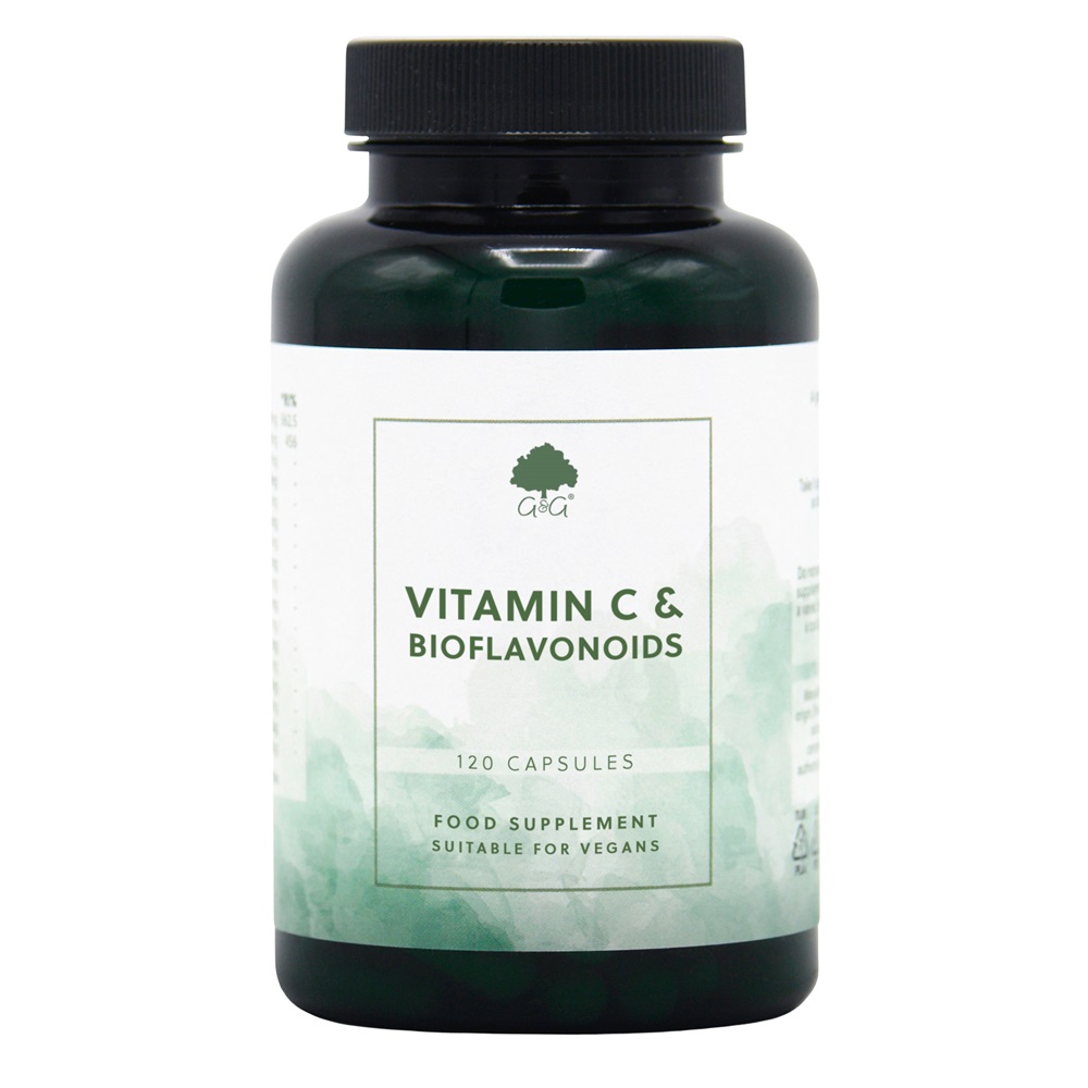Vitamin C & Bioflavonoids - 120 Vegan Capsules